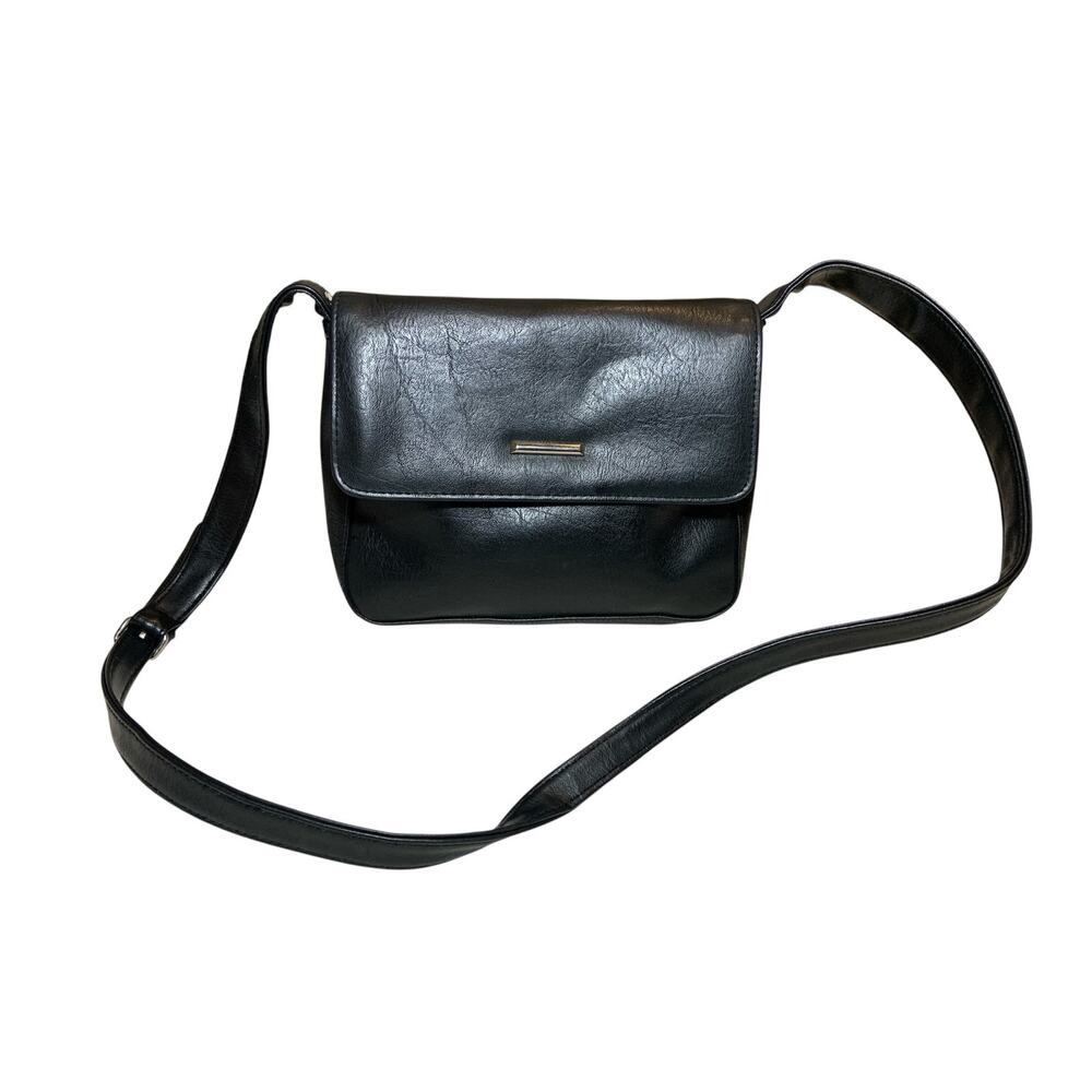 Women's Vintage Style Mini Crossbody Adjustable Strap Shoulder Bag Black Small
